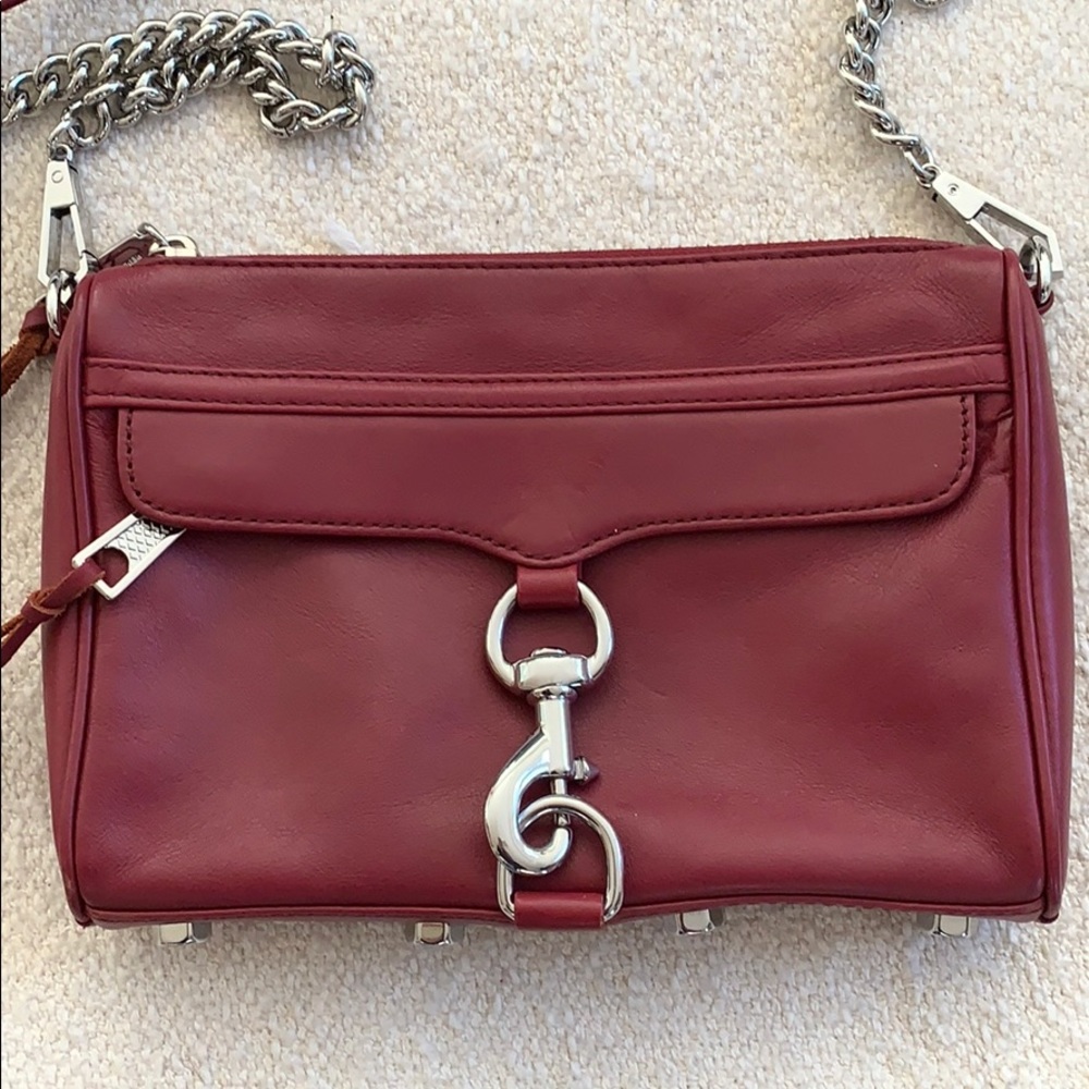 Rebecca Minkoff Red Mini M.A.C. MAC Crossbody Bag